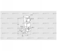 VK 50F80T5HG93DS (85317120) Газовый клапан с приводом Kromschroder