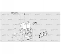 VCG1E20R/15R05NGEWL/PPPP/2-PP (88102930) Клапан с регулятором соотношения Kromschroder