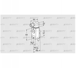 DG 60/60VC4-6W (84448930) Датчик-реле давления газа Kromschroder