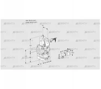 VAD120R/NW-100A (88015560) Газовый клапан с регулятором давления Kromschroder