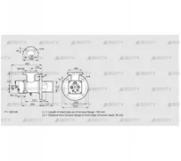 BIO 125HD-100/35-(22)E (84023018) Газовая горелка Kromschroder