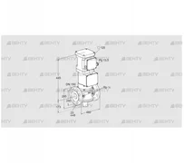 VK 150F04T5A6L3S2 (85315607) Газовый клапан с приводом Kromschroder