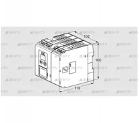 FCU505WC1F0H0K1-E (88622134) Автомат управления зоной печи Kromschroder