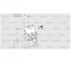 VCG1E15R/15R05NGEWL3/MMMM/PPPP (88101166) Клапан с регулятором соотношения Kromschroder