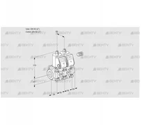 VCS2E50R/50R05NNWR/PPPP/PPPP (88100048) Сдвоенный газовый клапан Kromschroder