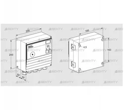 BCU480-10/5/1L5W3GB (88611868) Блок управления горением Kromschroder