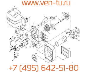 Изоляция коллектора дымовых газов 1850kW