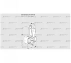VAS1W0/W25R/NW (88005478) Газовый клапан Kromschroder