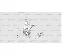 VAS2-/32R/LW (88028100) Газовый клапан Kromschroder