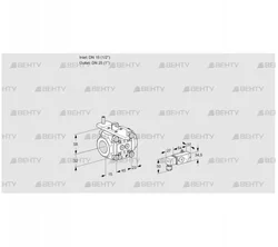 VFC115/25R05-15PP-2 (88303470) Регулирующий клапан Kromschroder