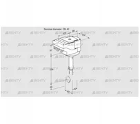 IBH40Z01A/40A2A (88301337) Дроссельная заслонка Kromschroder