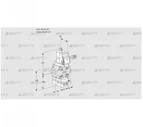 VAV350R/NWSRAK (88011475) Газовый клапан с регулятором соотношения Kromschroder