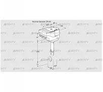 IBH80Z01A/40A2AR10 (88301137) Дроссельная заслонка Kromschroder