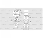 IDR80Z03D100AU/50-60W30E (88303717) Дроссельная заслонка Kromschroder