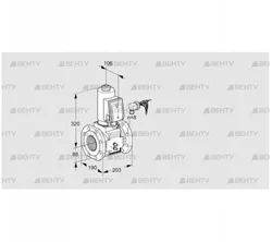 VAS780F05NWSRB/MM/PP (88203755) Газовый клапан Kromschroder