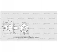 BIO 65RB-50/35-(37)E (84014118) Газовая горелка Kromschroder