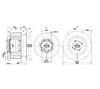 Центробежный вентилятор ebmpapst R4D400CO0101~(4920/4,92 кВт) 1210 об/мин