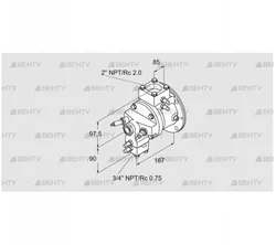 TJ28.0040-A2AMSCNB2D5FSB2 (85401100) Газовая горелка Kromschroder