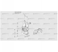 VAD1-/25R/NW-50A (88010396) Газовый клапан с регулятором давления Kromschroder