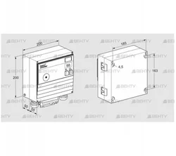 BCU460-3/1LW8GBPE1 (88612388) Блок управления горением Kromschroder