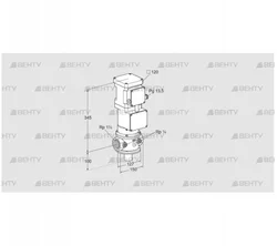 VK 40R40W6A93DS (85311009) Газовый клапан с приводом Kromschroder