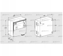 BCU460T-5/2L5W3-B1/1 (88615045) Блок управления горением Kromschroder