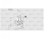 VCG3E50R/50R05NGEKR/PPPP/PPPP (88104506) Клапан с регулятором соотношения Kromschroder