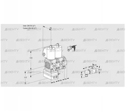 VCD2E50R/50R05FD-25NWL/MMMM/1--4 (88100777) Регулятор давления Kromschroder