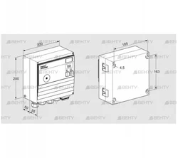 BCU460-5/1L15W1GBD2S2B1/1 (88612302) Блок управления горением Kromschroder