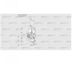 VAV1-/20R/NWAK (88016176) Газовый клапан с регулятором соотношения Kromschroder