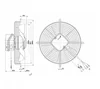 Осевой вентилятор ebmpapst S2E250AF0612