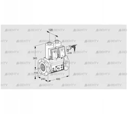 VCS9125F05NNARE/PMMP/PPEP (88205122) Сдвоенный газовый клапан Kromschroder