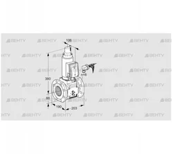 VAS780F05LWSRB/MM/PP (88207124) Газовый клапан Kromschroder