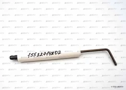 Электрод розжига Weishaupt 147.5 мм, правый, 15532714207