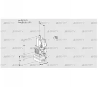VAD2E50R/40R05FD-50WR/PP/PP (88102195) Газовый клапан с регулятором давления Kromschroder