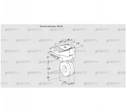 IBA65Z05/20-30Q3TR10 (88301398) Дроссельная заслонка Kromschroder