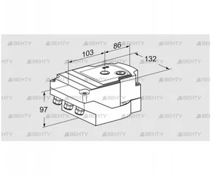 IC40SA3DR10 (88300877) Сервопривод Kromschroder