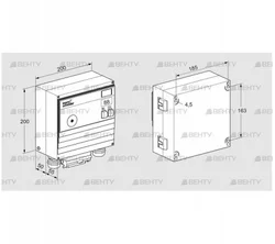 BCU460-5/1LW2GBP (88610068) Блок управления горением Kromschroder