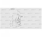 VAD125R/NWGR-100A (88032327) Газовый клапан с регулятором давления Kromschroder