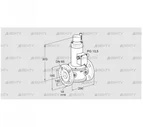 VG 65F02LQ33DMVZ (85272981) Запорный газовый клапан Kromschroder