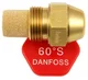 Форсунка 11,00/60B Danfoss 030B0137