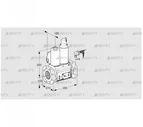 VCS8100F05NLWLE/PPPP/PPEP (88207386) Сдвоенный газовый клапан Kromschroder