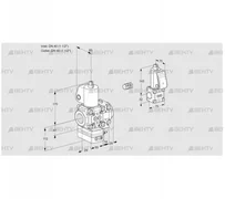 VAH2E40R/40R05HEVWL/BS/PP (88104706) Клапан с регулятором расхода Kromschroder