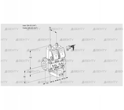 VCD1E20R/20R05ND-25WR/MMMM/PPPP (88105232) Регулятор давления Kromschroder