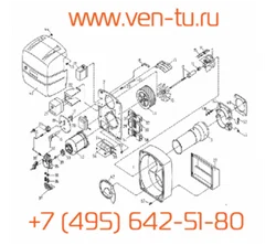 Вентилятор осевой промышленный Ebmpapst A4E300AS7213