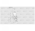 VAV1T15N/NQSLBK (88024267) Газовый клапан с регулятором соотношения Kromschroder