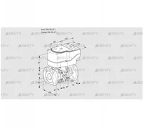 IFC350/50F05-32PPMM/20-30W3E (88303202) Регулирующий клапан с сервоприводом Kromschroder