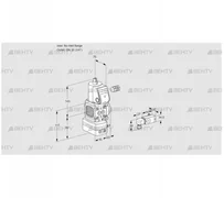 VAD1-/20R/NQ-25A (88015211) Газовый клапан с регулятором давления Kromschroder