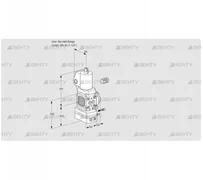 VAG2-/40R/NQGLAE (88034737) Газовый клапан с регулятором соотношения Kromschroder