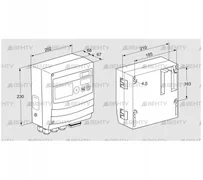 BCU480W0P6C0D1000K2E0-/LM400WF3O0E0- (88680301) Блок управления горением Kromschroder